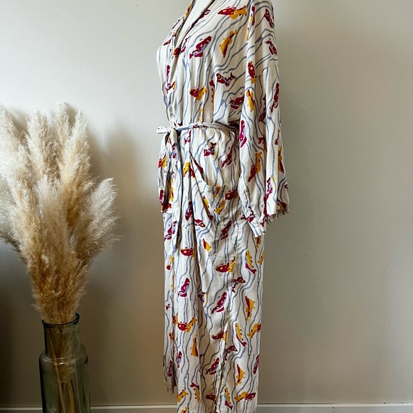 Natalie Martin Diane Robe in Pisces Print - Picture 2 of 8